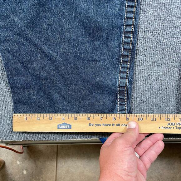 Lapco FR Fire Resistant Modern Jeans Men's 38X34 Actual (39X33) Blue Dark Wash - Picture 10 of 12